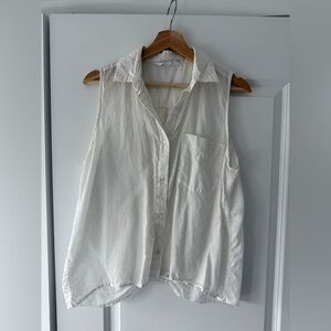 Everlane linen tank